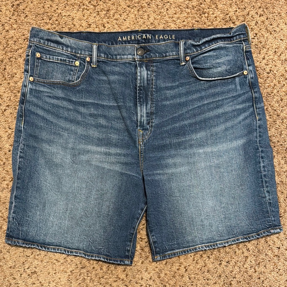 American Eagle Outfitters Flex Men's Blue Denim Shorts